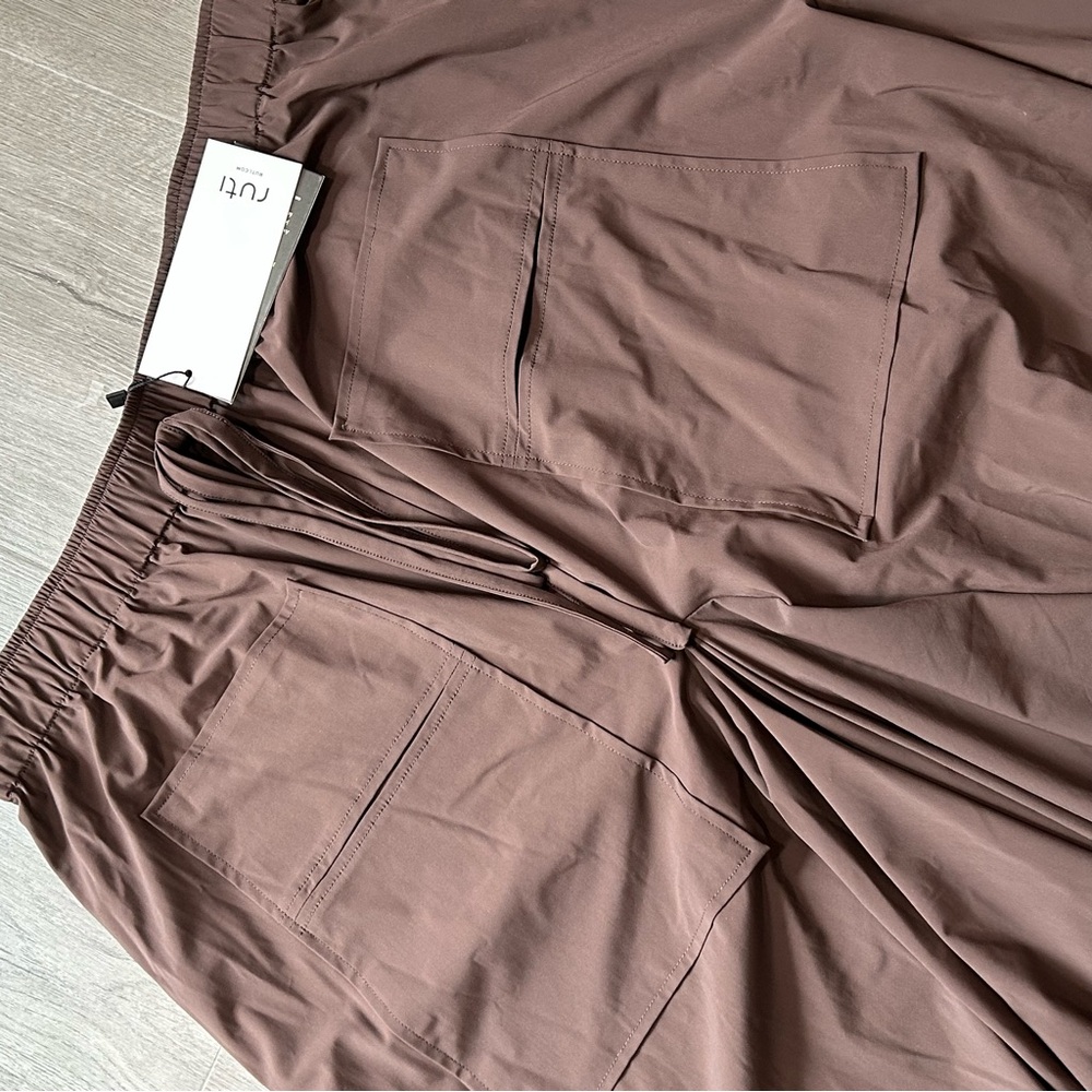 NWT Ruti The Go-To Skirt midi chocolate brown coffee size XL women’s - Picture 7 of 14